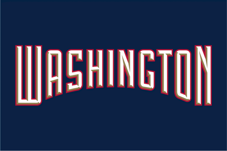Washington Nationals 2005-2008 Wordmark Logo t shirts DIY iron ons